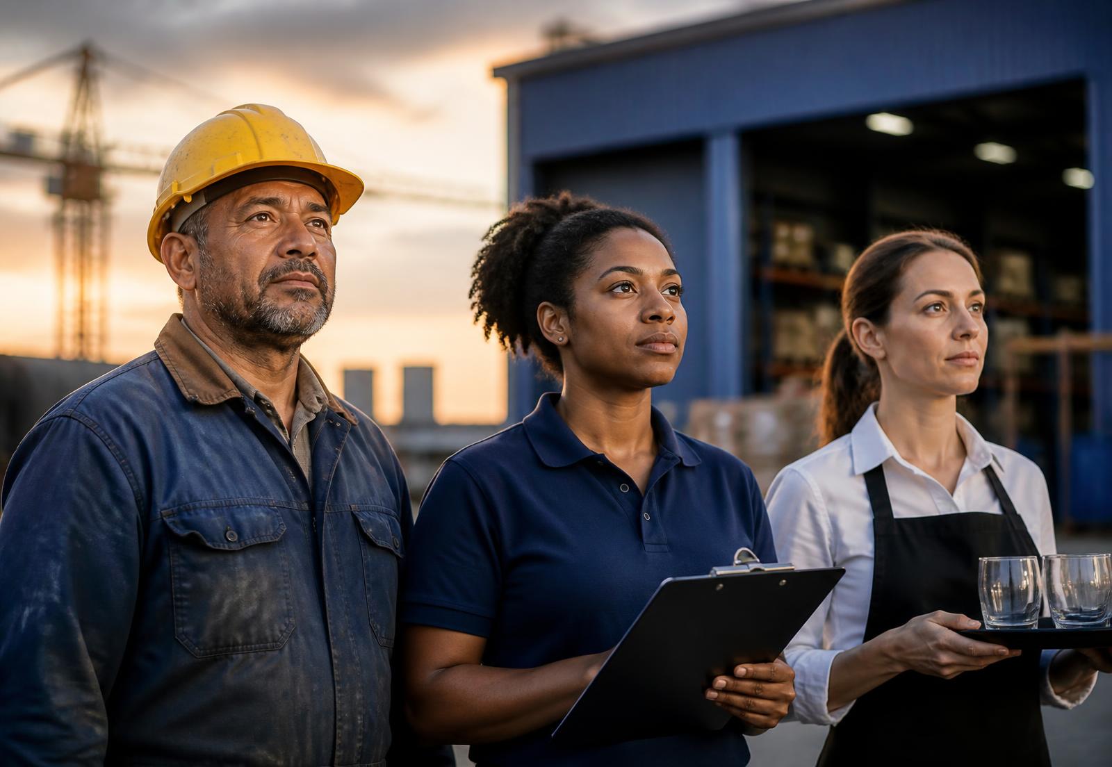 Maryland workers on the job